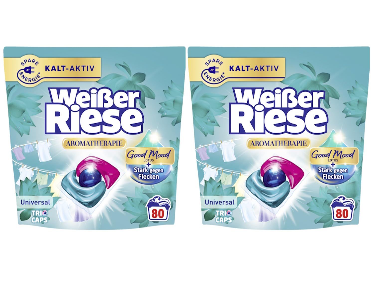 wei-er-riese-universal-trio-caps-aromatherapie-lotus-160-waschladungen image 1