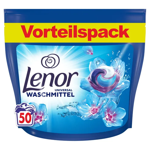 lenor-waschmittel-pods-aprilfrisch-vollwaschmittel-50-waschladungen image 1