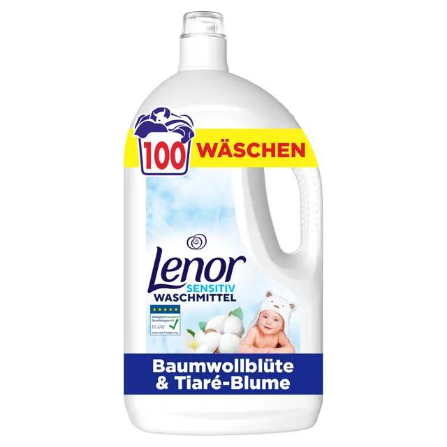lenor-fl-ssigwaschmittel-sensitiv-100-w-schen image 1