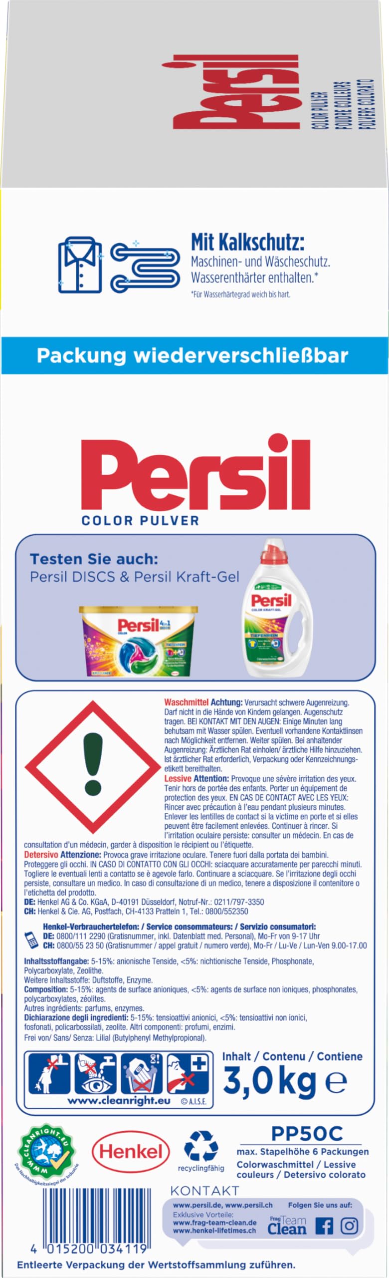 persil-color-pulver-tiefenrein-waschmittel-50-waschladungen image 4