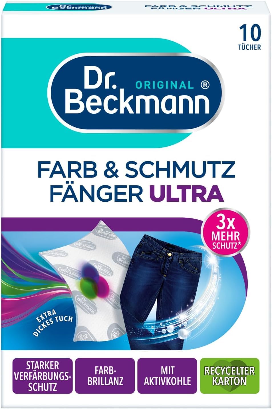 dr-beckmann-farb-schmutzf-nger-ultra-mit-aktivkohle-10-t-cher image 1