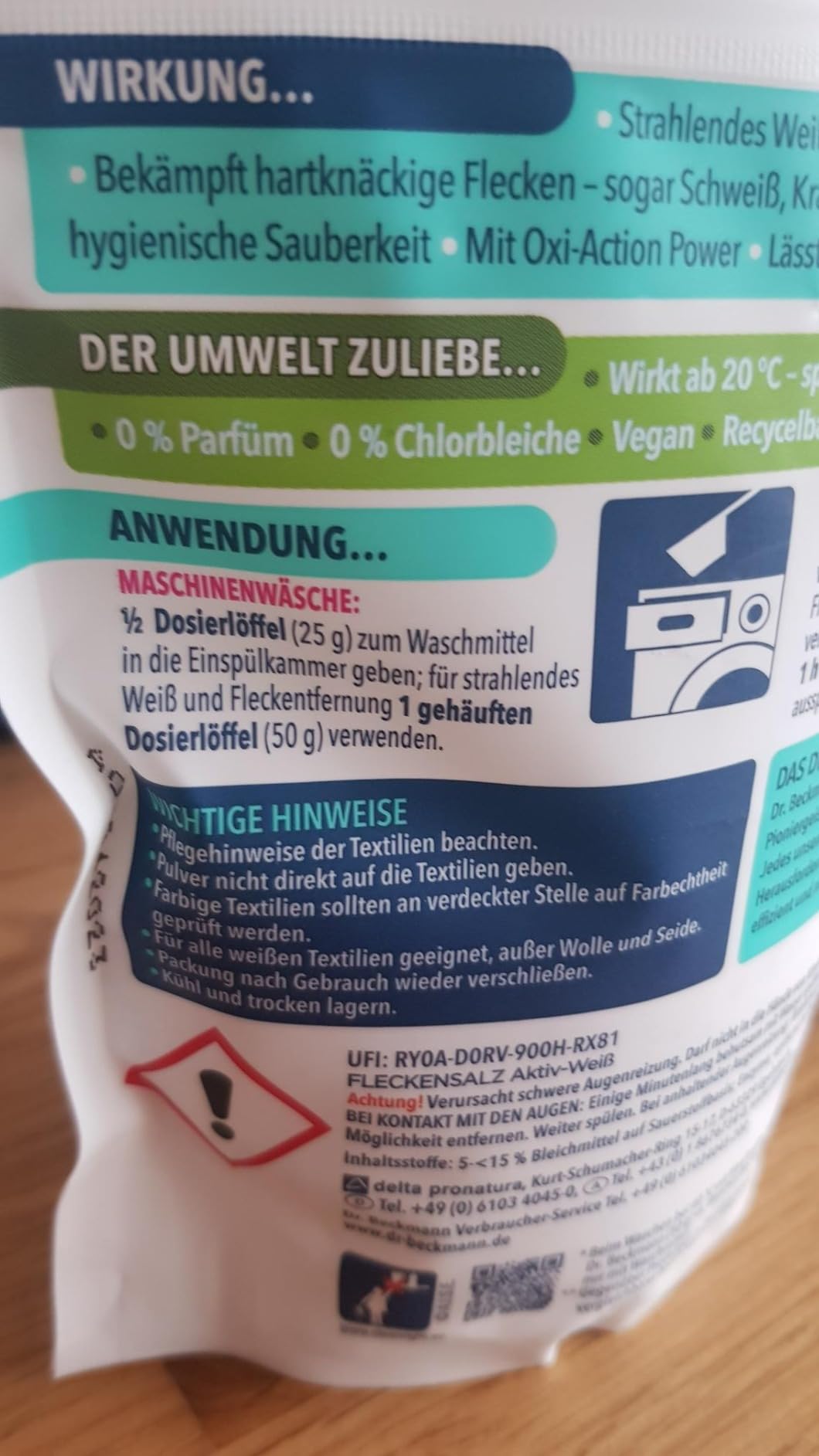 Bunte Wäsche sieht wieder toll aus