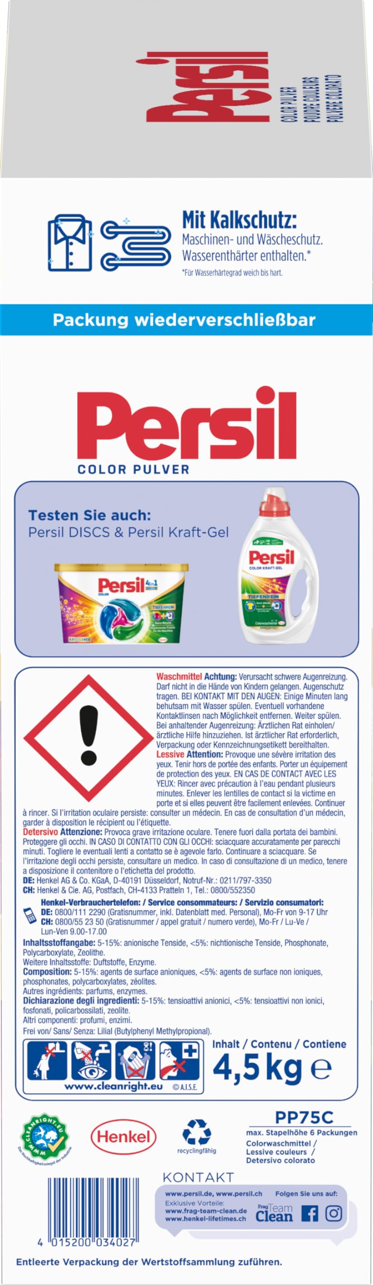 persil-color-pulver-tiefenrein-waschmittel-75-waschladungen image 3