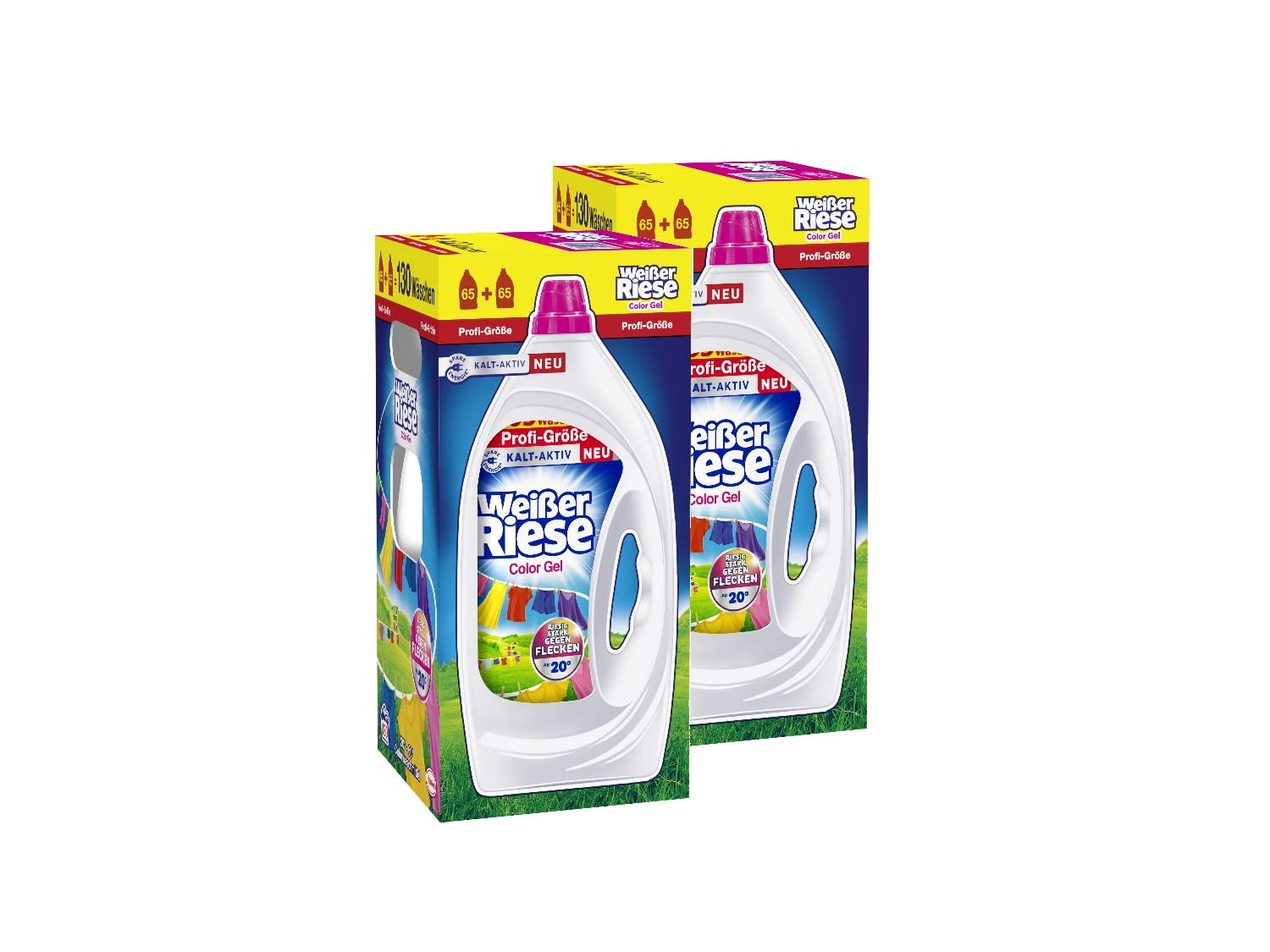 wei-er-riese-color-gel-260-waschladungen-2-x-130-wl image 1