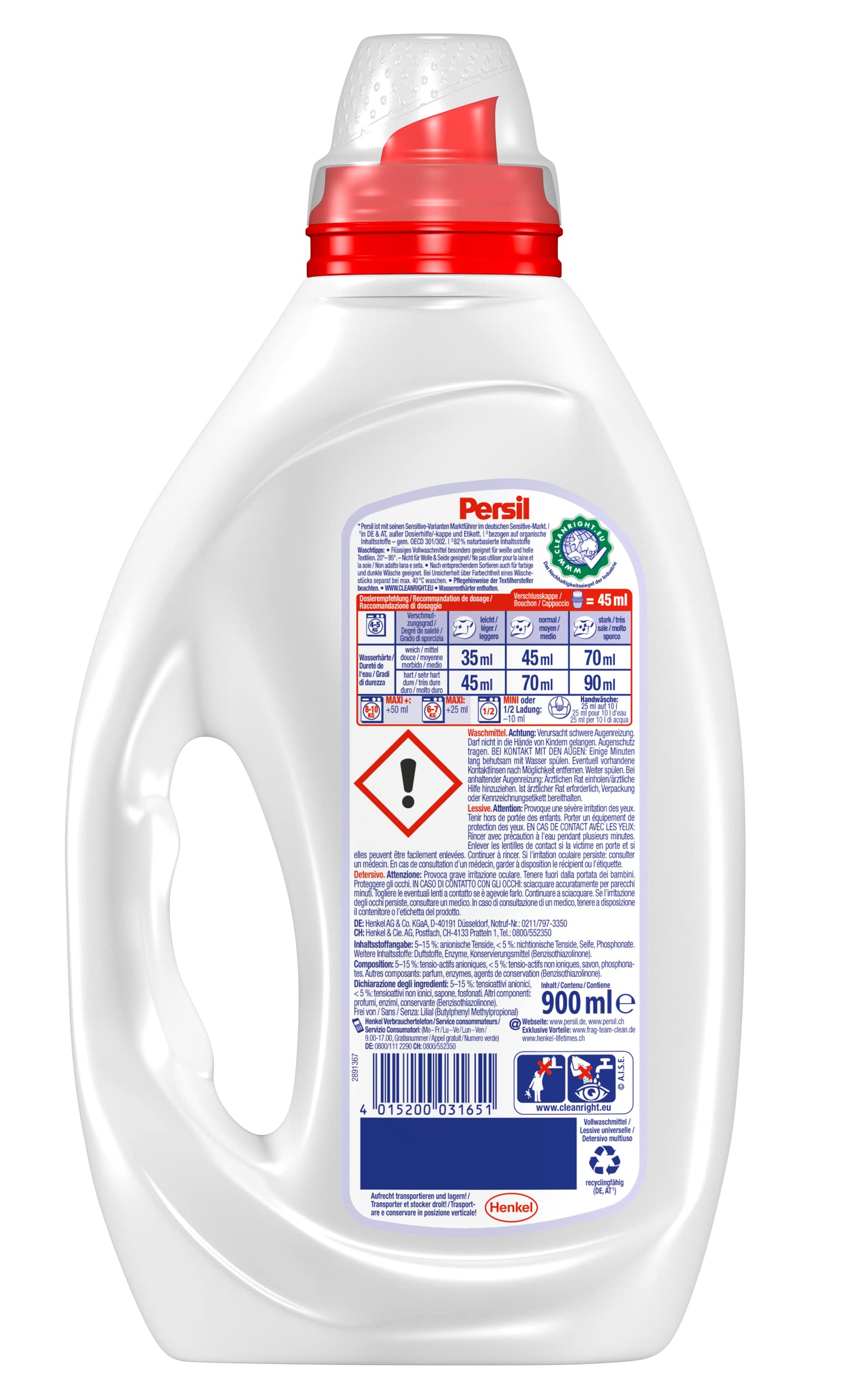 persil-sensitive-gel-6-x-20-waschladungen-fl-ssigwaschmittel image 2
