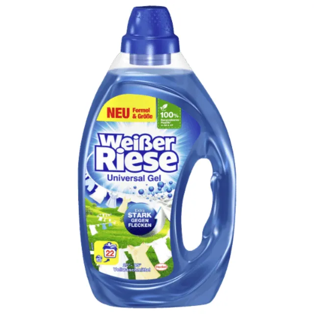 wei-er-riese-universal-gel-22-waschladungen-vollwaschmittel image 1