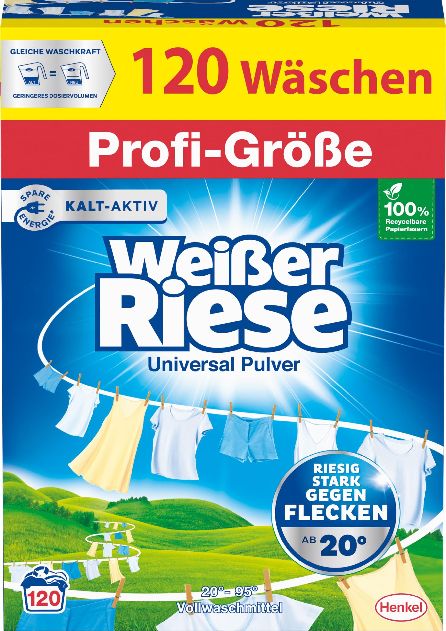 wei-er-riese-universal-pulver-profi-gr-e-120-waschladungen-vollwaschmittel image 2