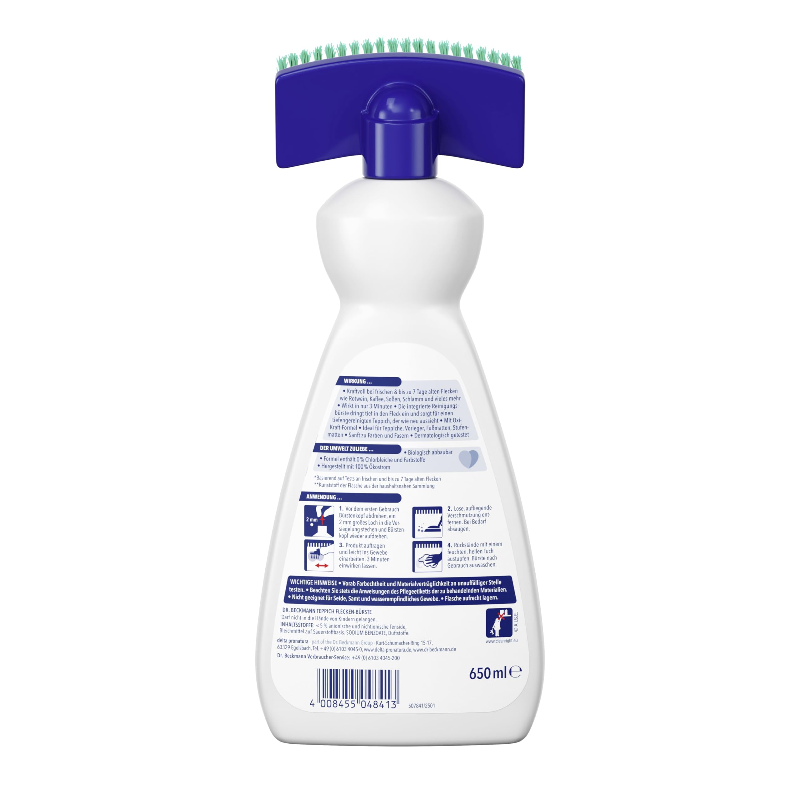 dr-beckmann-teppich-fleckenb-rste-650ml-teppichreiniger-mit-b-rste image 2