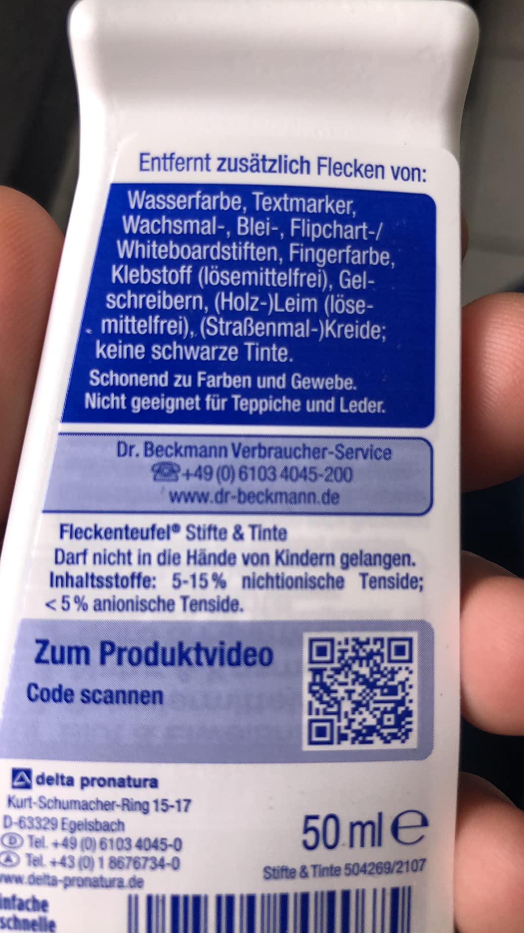 Textmarker weg