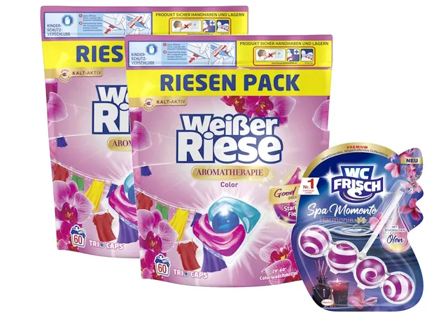 wei-er-riese-color-trio-caps-orchidee-macadamia-l-120-waschladungen-wc-frisch image 1
