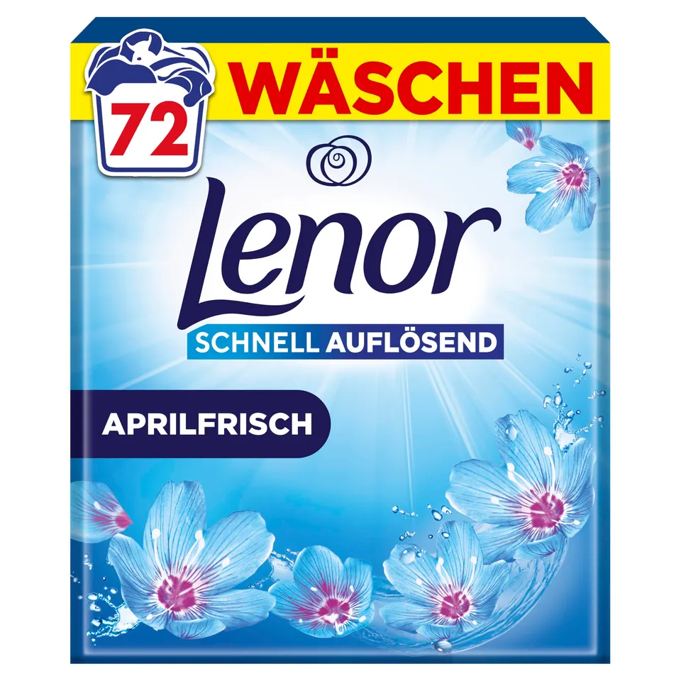 lenor-pulverwaschmittel-aprilfrisch-f-r-72-w-schen image 1