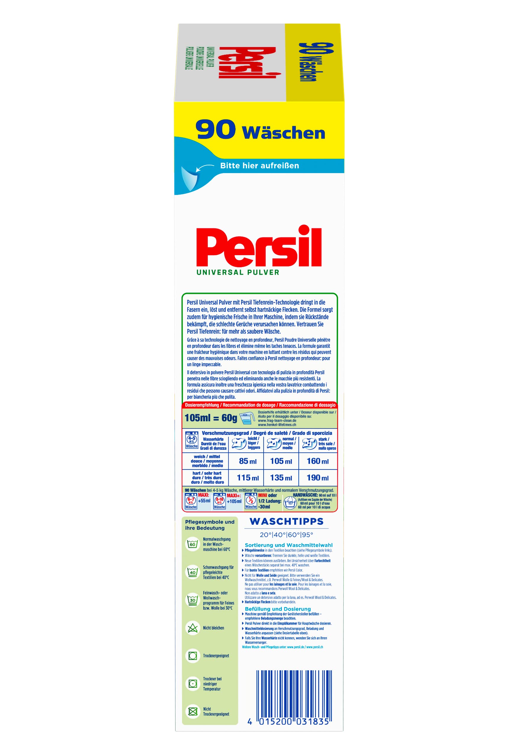 persil-universal-pulver-tiefenrein-vollwaschmittel-90-waschladungen image 8