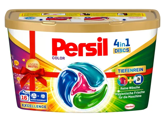 persil-4in1-color-discs-colorwaschmittel-8-x-16-waschladungen image 1