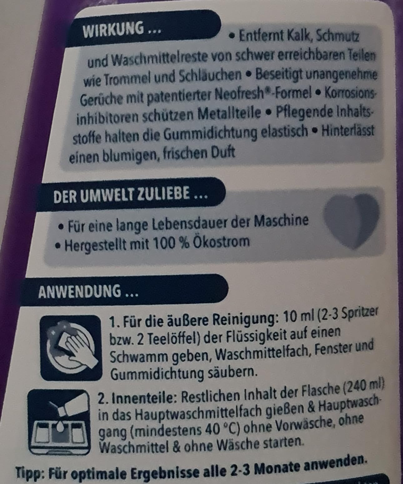 Gute Pflege zwischendurch