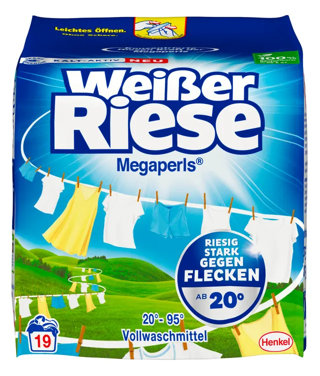 wei-er-riese-universal-megaperls-vollwaschmittel-19-ladungen image 1