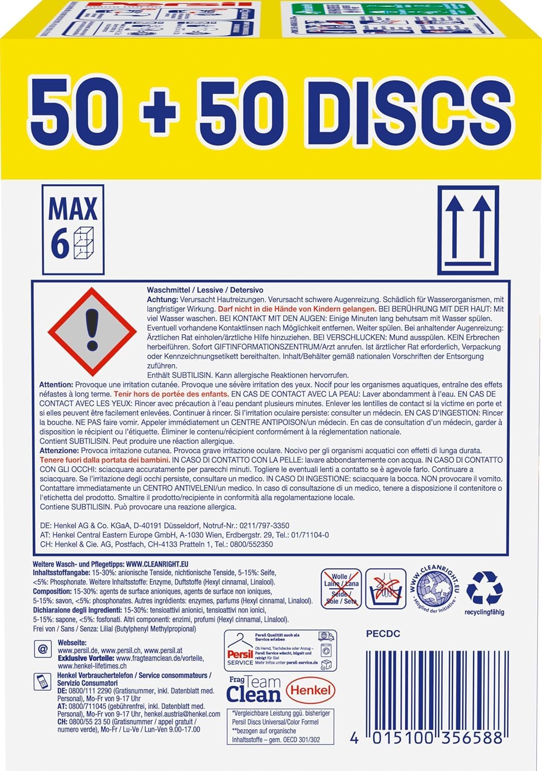 persil-color-4in1-discs-colorwaschmittel-100-waschladungen-2 image 3