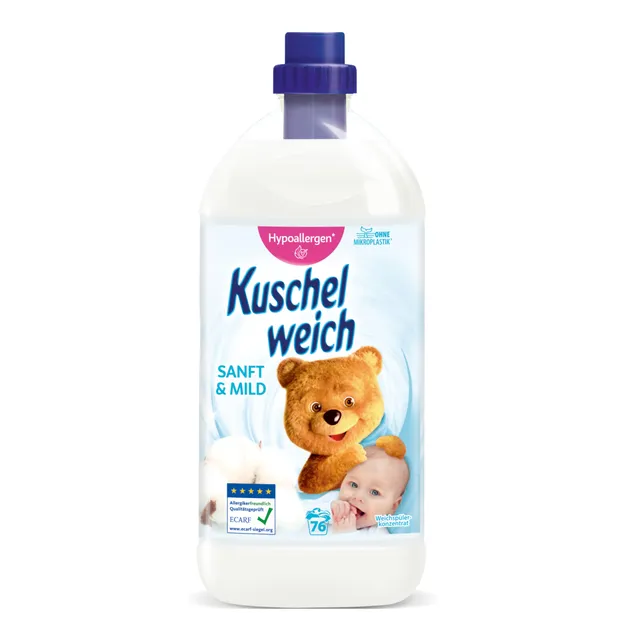 kuschelweich-weichsp-ler-sanft-mild-2l-76-w-schen image 1