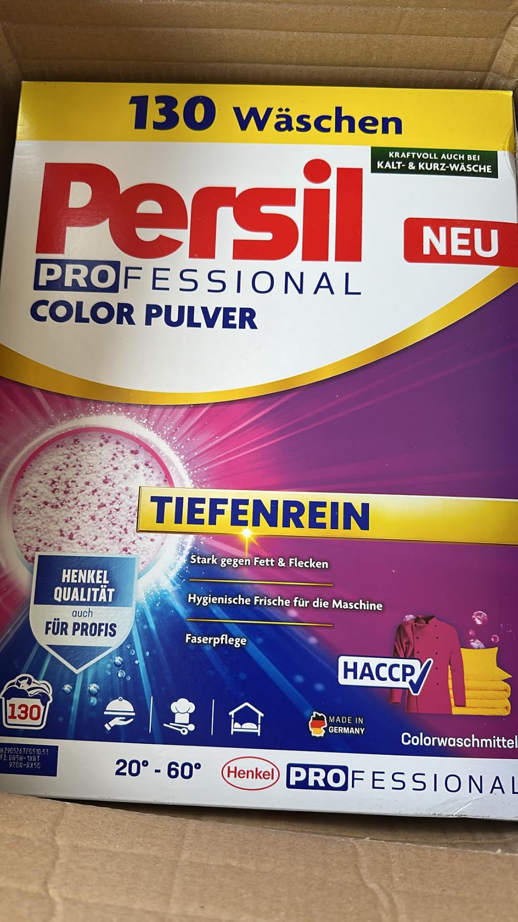 Beste Farbwaschleistung bisher