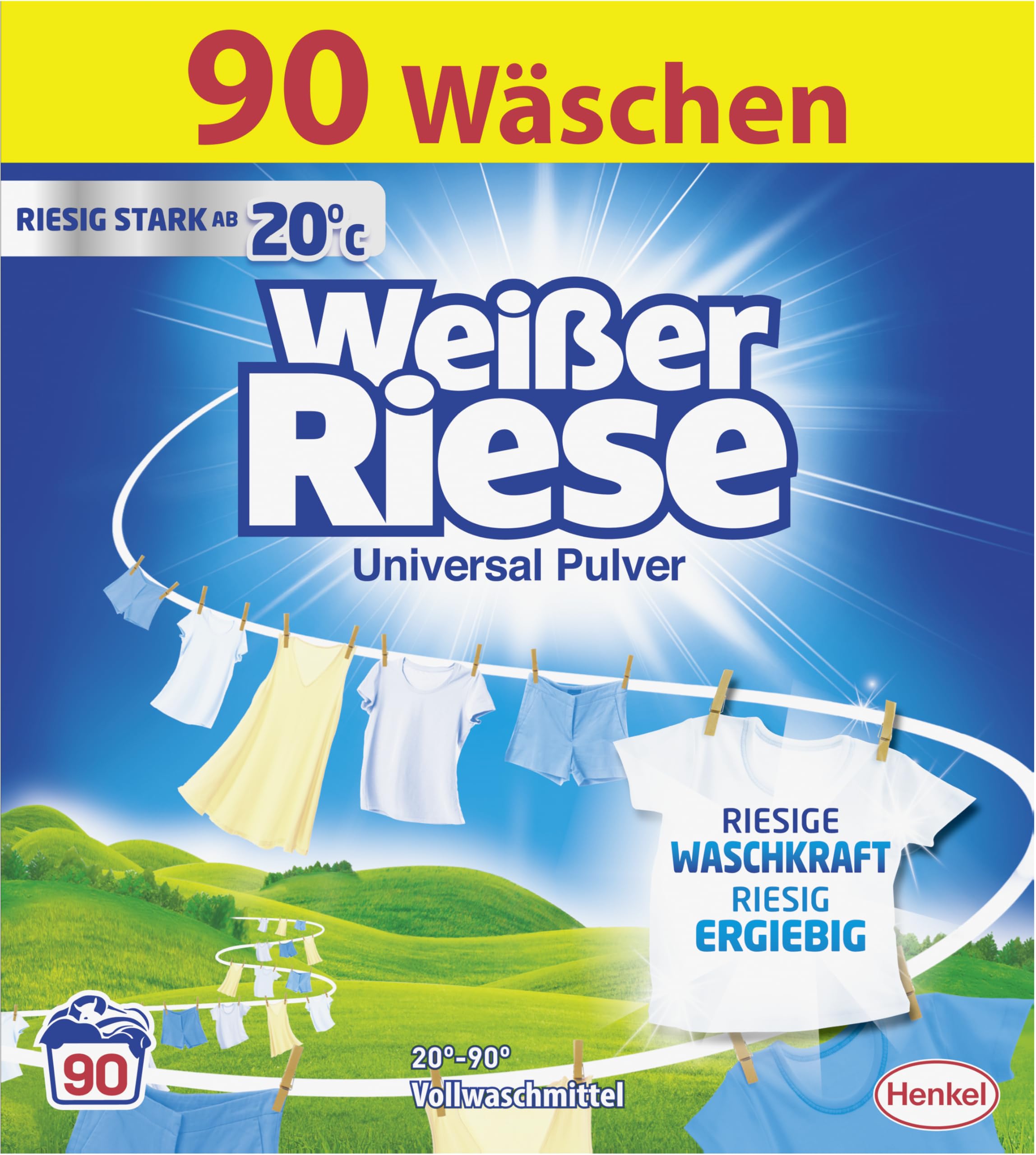 wei-er-riese-universal-waschmittel-pulver-90-waschladungen image 1