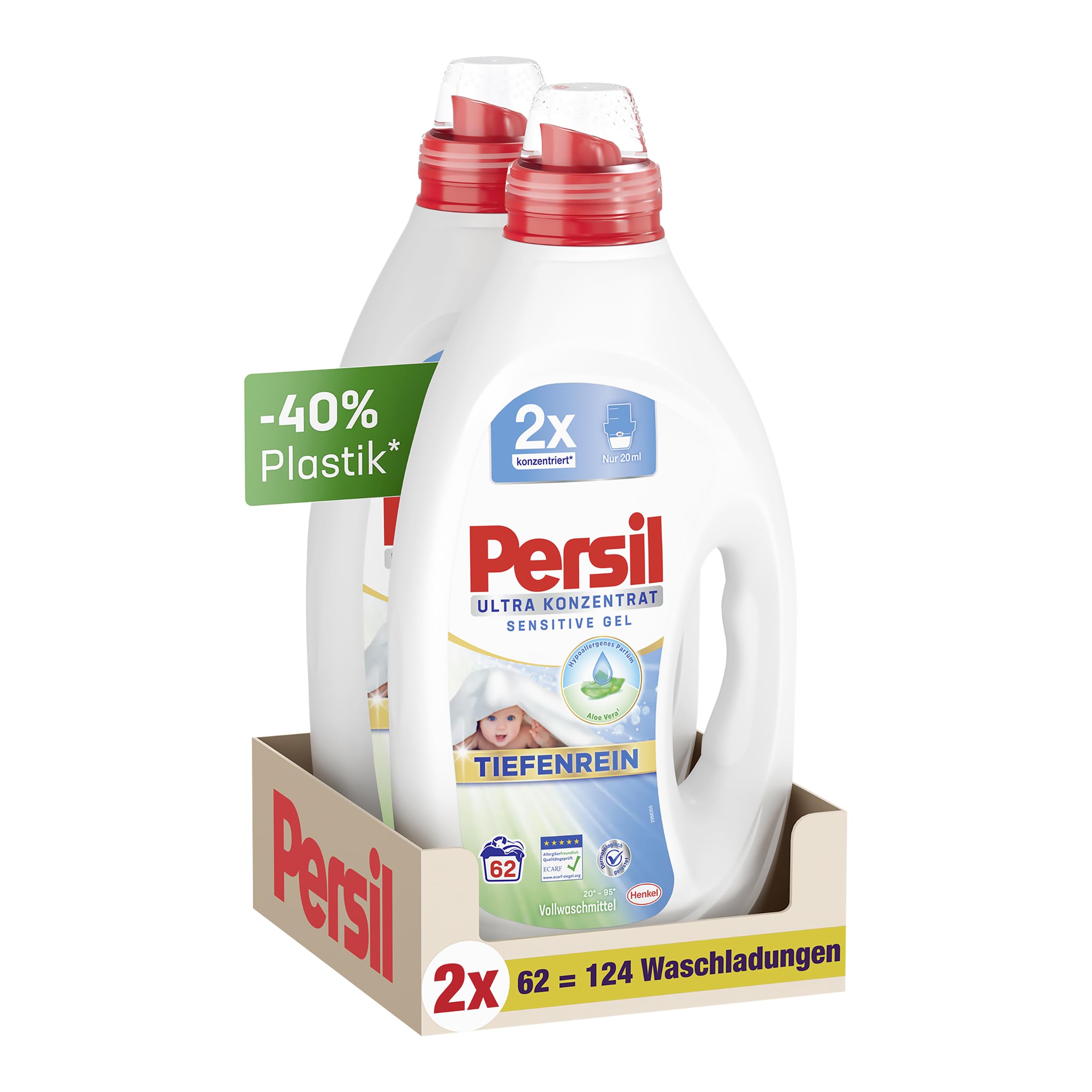 persil-sensitive-fl-ssigwaschmittel-ultra-konzentrat-124-waschladungen image 1