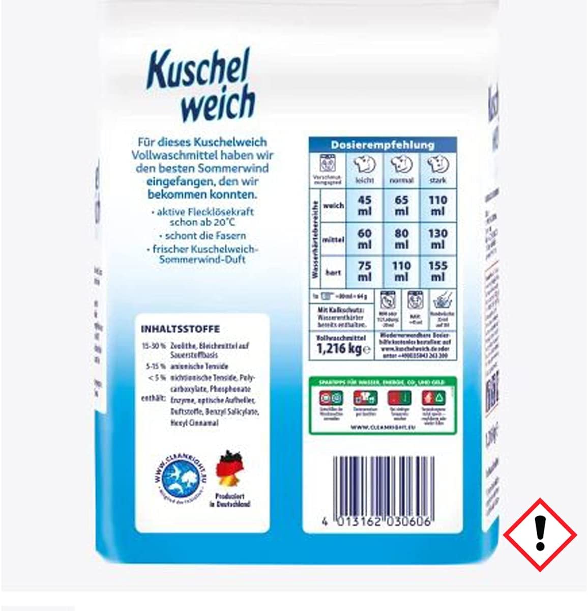 kuschelweich-vollwaschmittel-pulver-sommerwind-1-2-kg-19-w-schen image 2