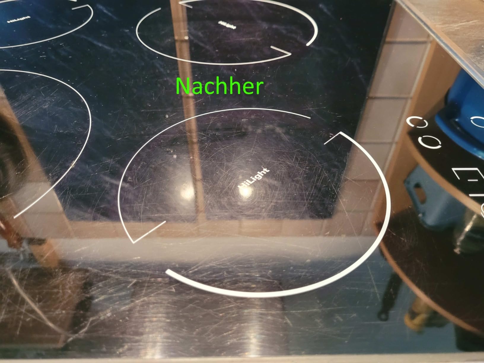 Glänzt ohne Kratzer