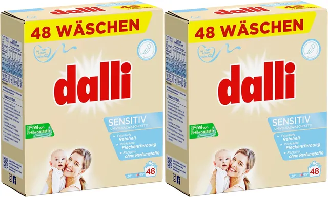 dalli-sensitiv-vollwaschmittel-pulver-96-wl-2x3-12kg-f-r-wei-e-w-sche image 1