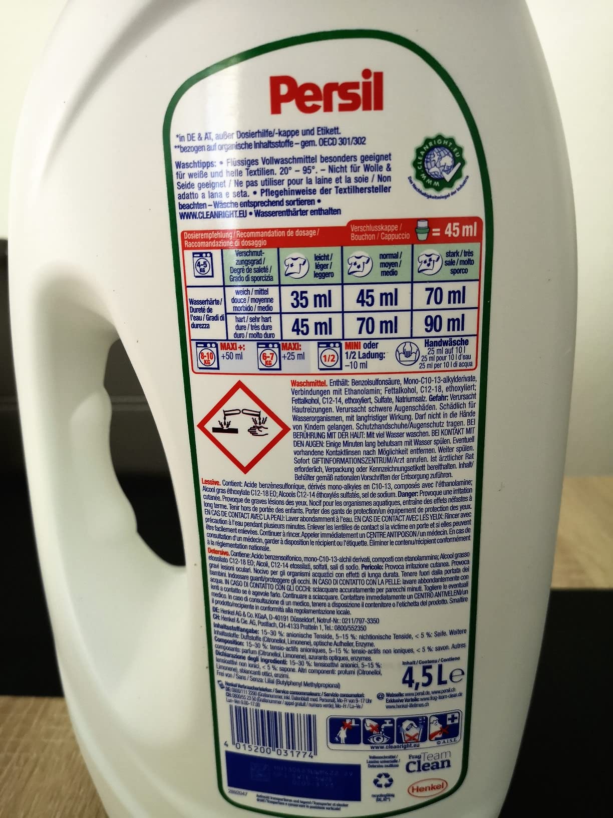 Super ergiebiges Gel