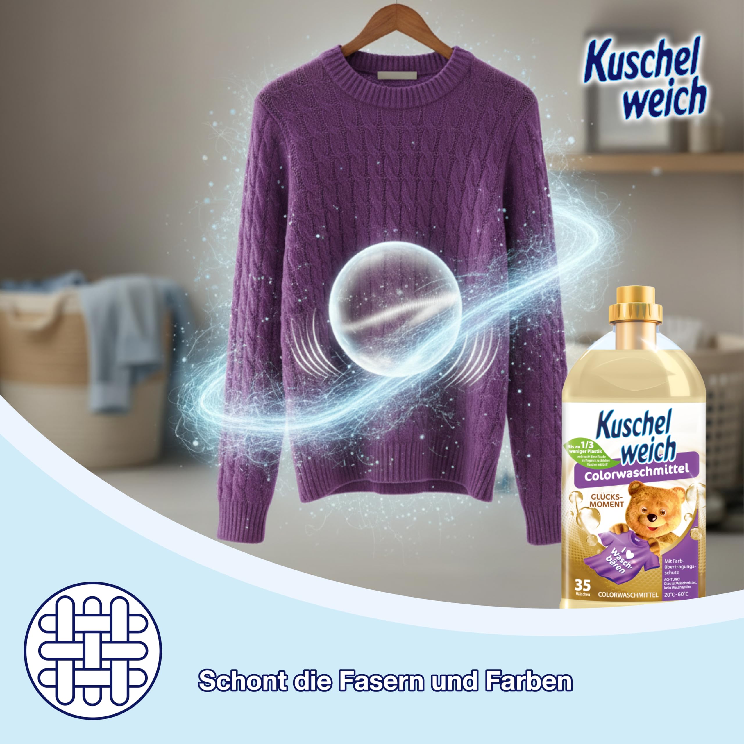 kuschelweich-colorwaschmittel-fl-ssig-gl-cksmoment-5-77-l-f-r-105-w-schen image 3