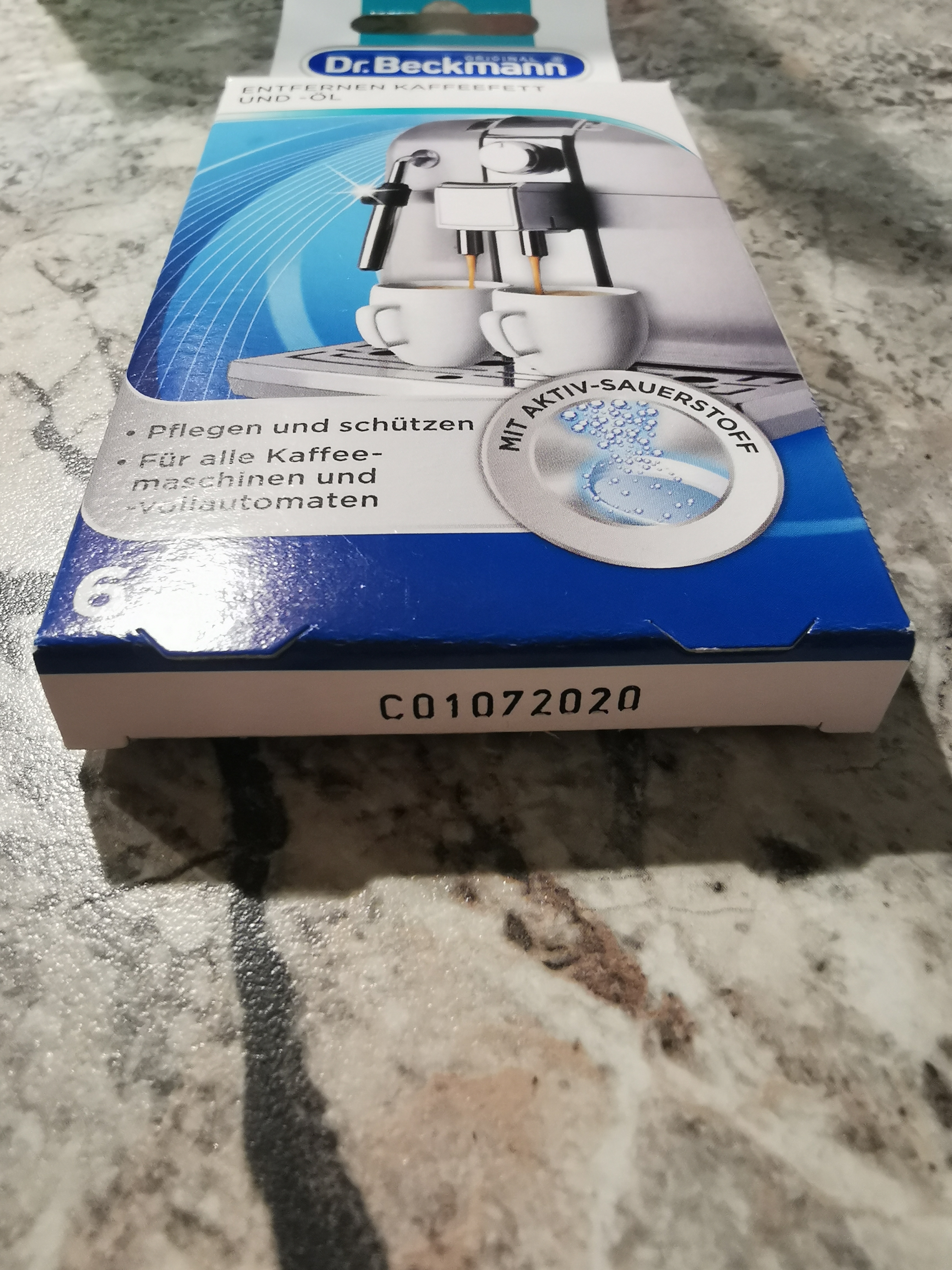 Bei starken Ölrückständen schwach