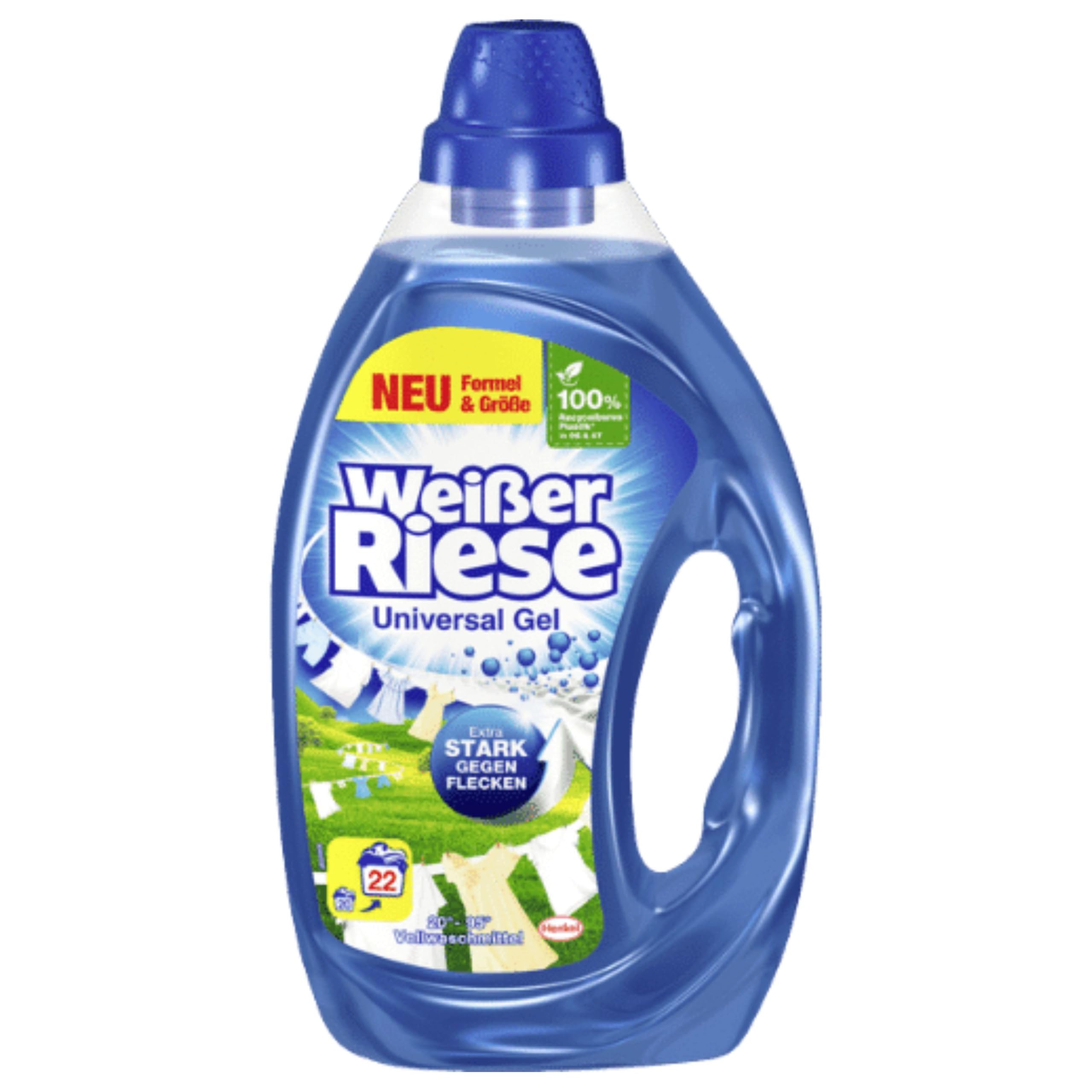 wei-er-riese-universal-gel-22-waschladungen-vollwaschmittel image 1