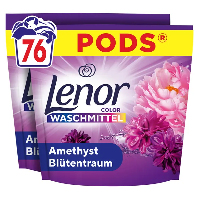 lenor-pods-amethyst-bl-tentraum-waschmittel-76-w-schen image 1