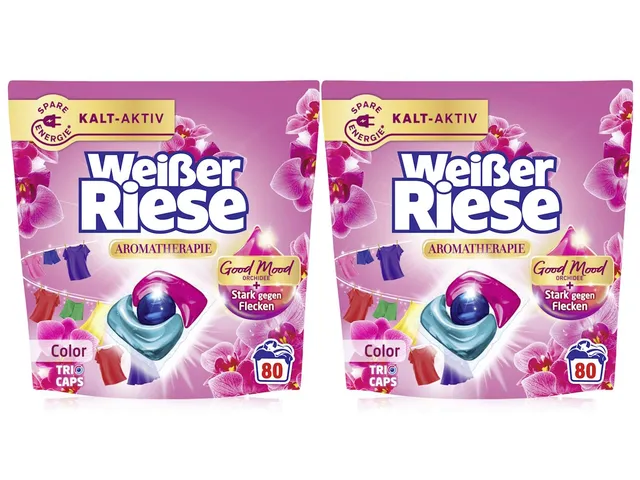 wei-er-riese-color-trio-caps-aromatherapie-orchidee-160-waschladungen image 1