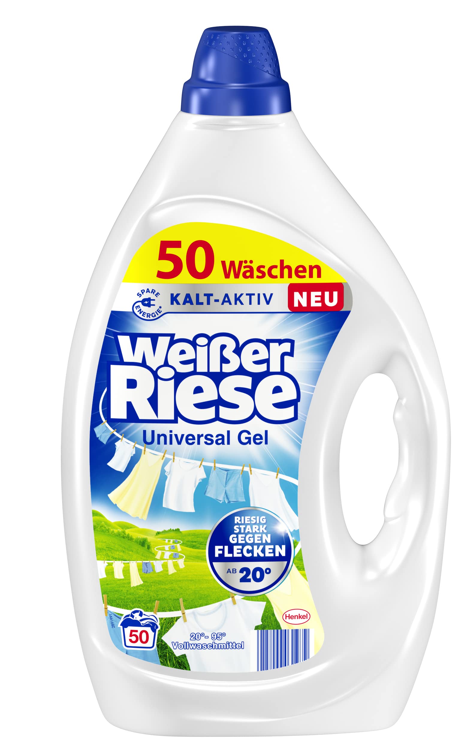 wei-er-riese-universal-gel-100-waschladungen-vollwaschmittel image 8
