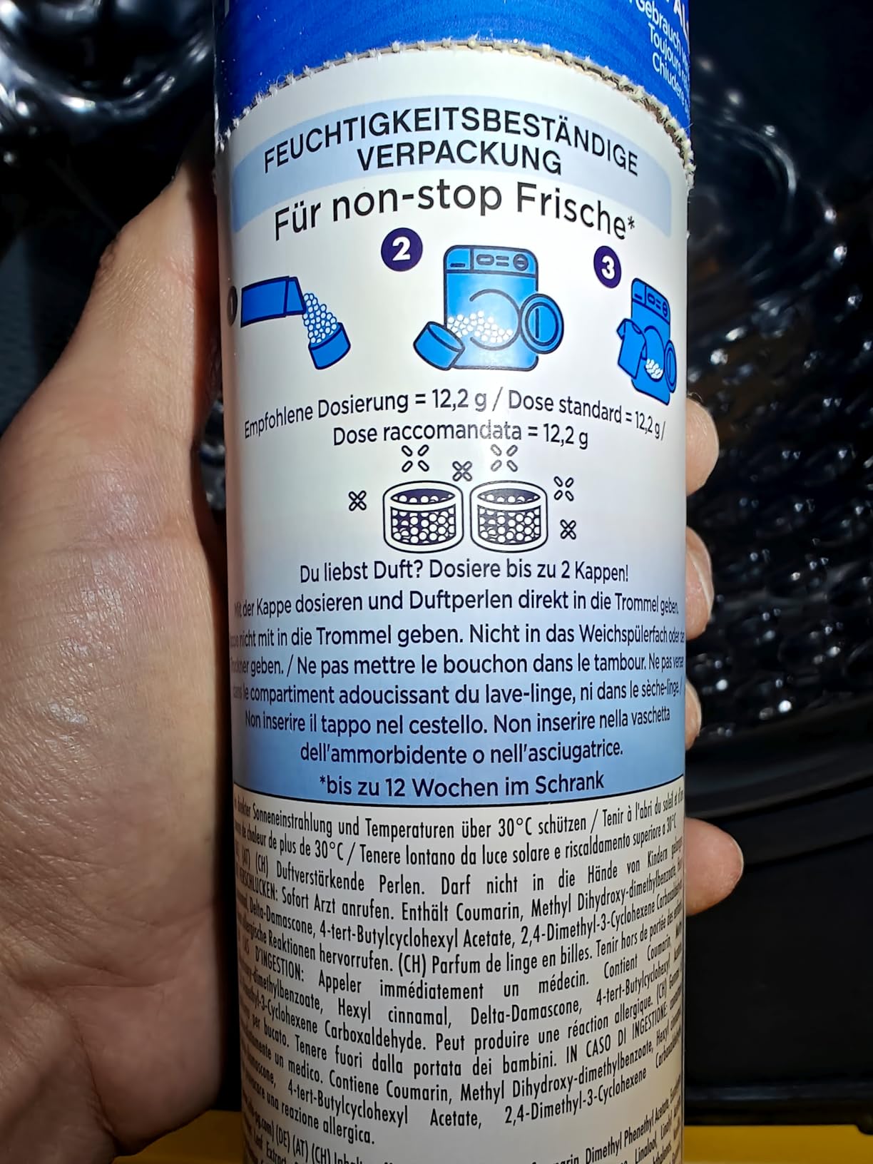Riecht gut, aber stark