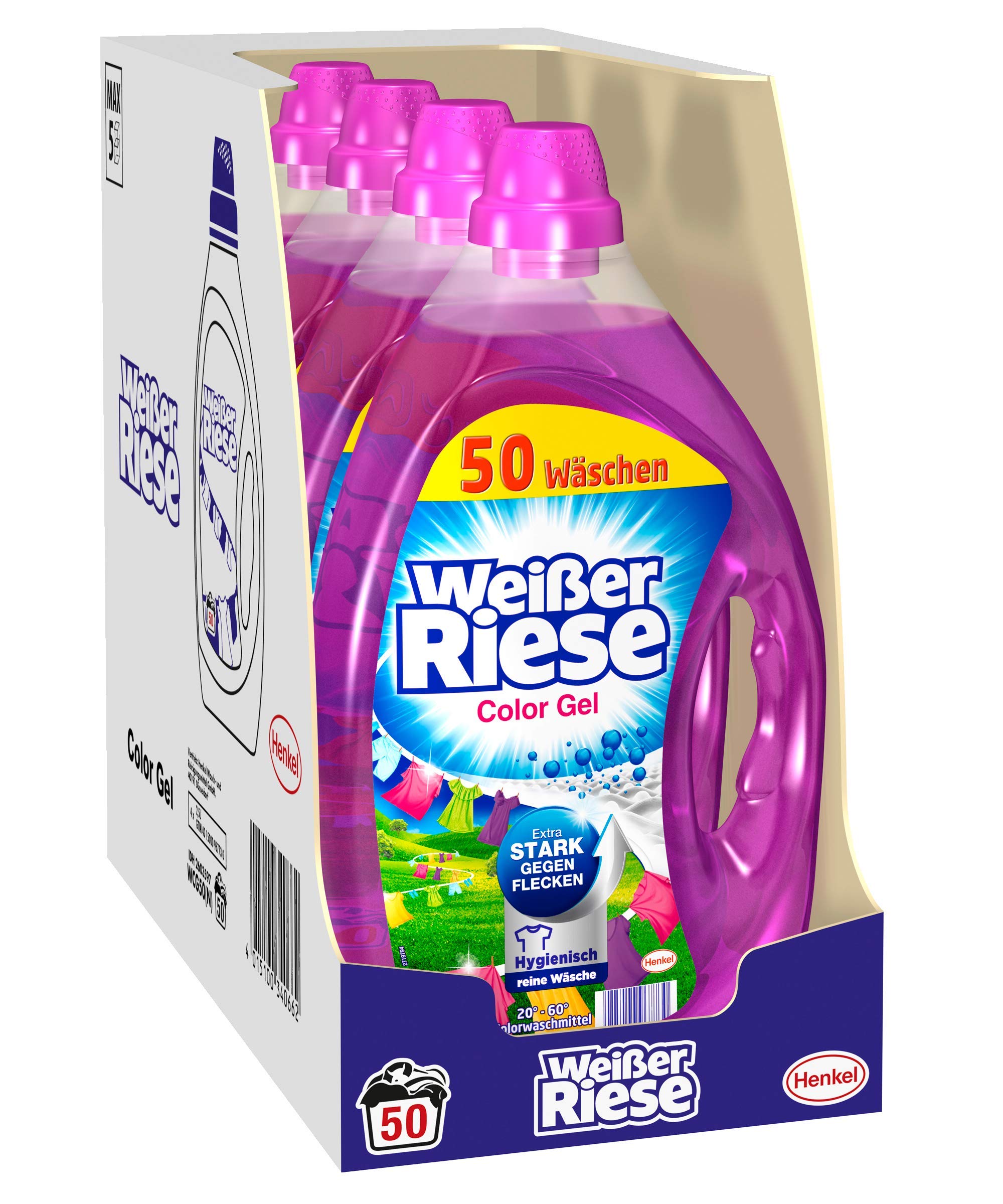 wei-er-riese-color-gel-colorwaschmittel-100-waschladungen image 7
