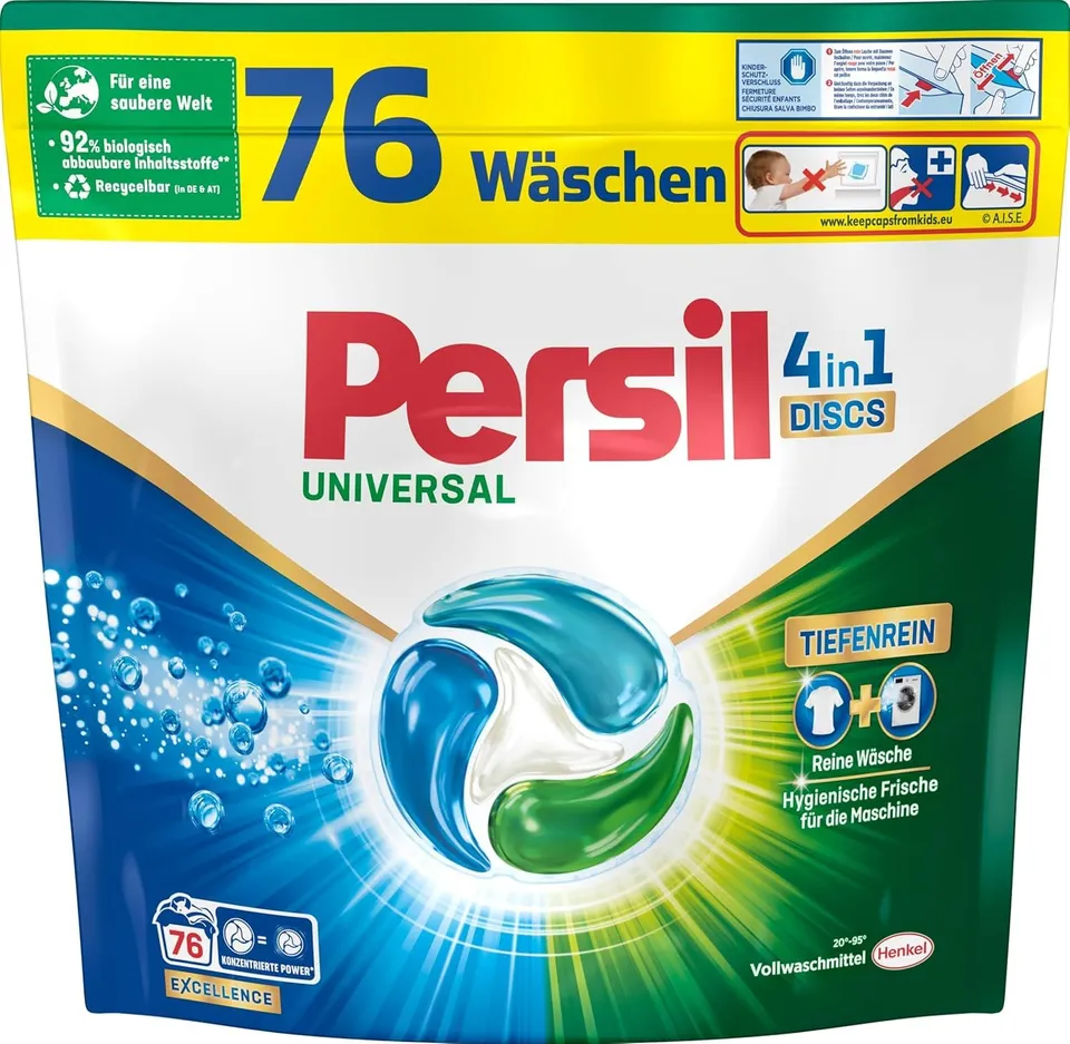 persil-universal-4in1-discs-76-waschladungen-vollwaschmittel image 1