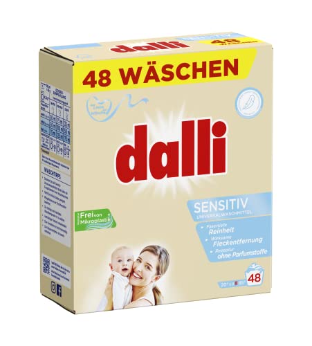 dalli-sensitiv-pulver-vollwaschmittel-unparf-miert-48-waschladungen image 5