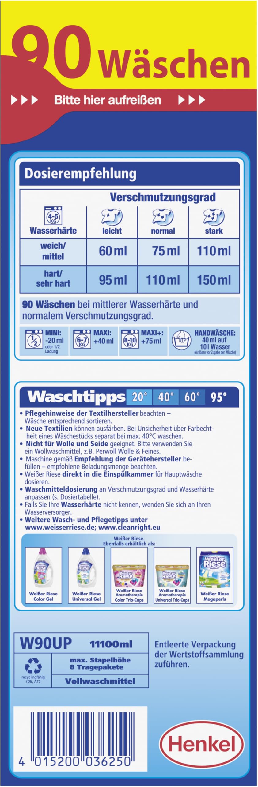 wei-er-riese-universal-waschmittel-pulver-90-waschladungen image 4