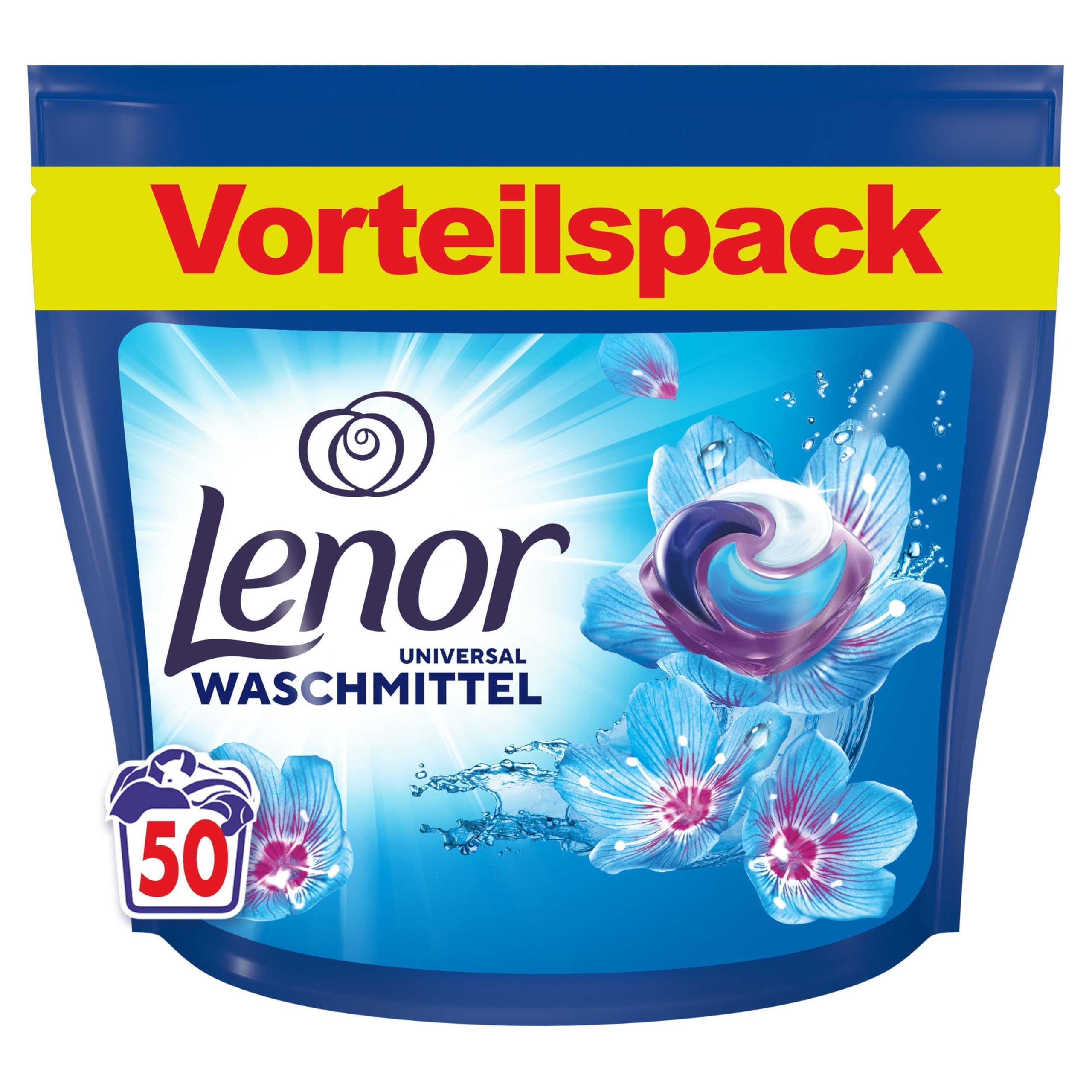 lenor-waschmittel-pods-aprilfrisch-vollwaschmittel-50-waschladungen image 1