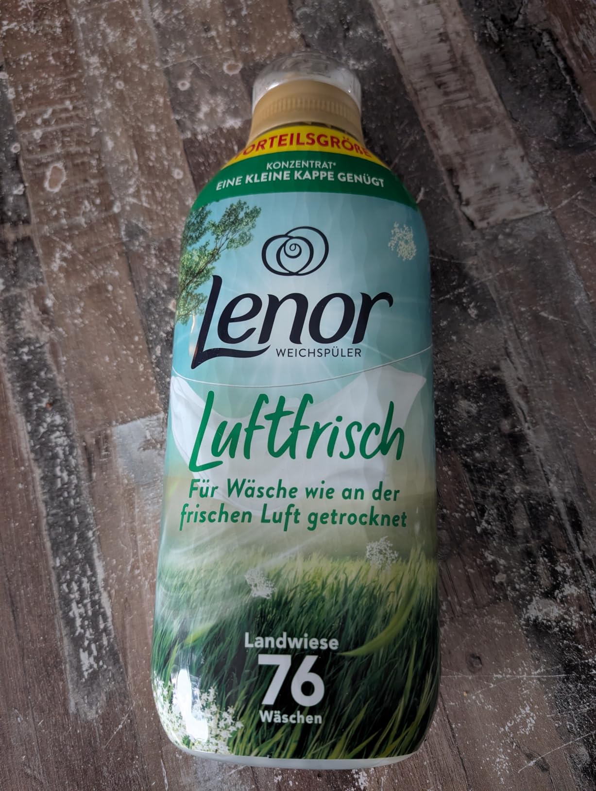 Wie draußen getrocknet