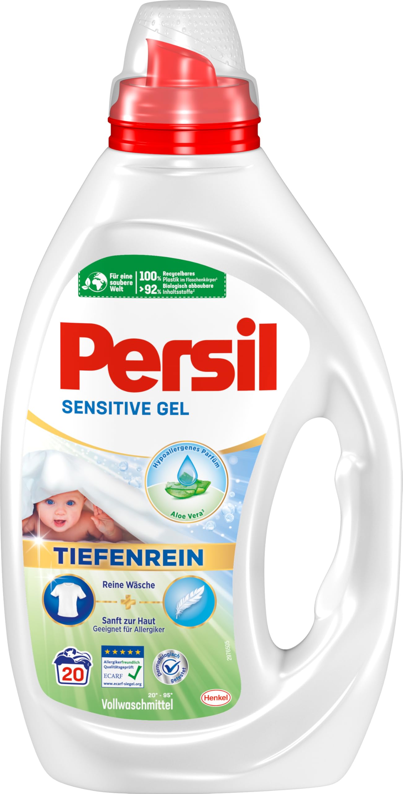 persil-sensitive-gel-fl-ssigwaschmittel-20-waschladungen image 2