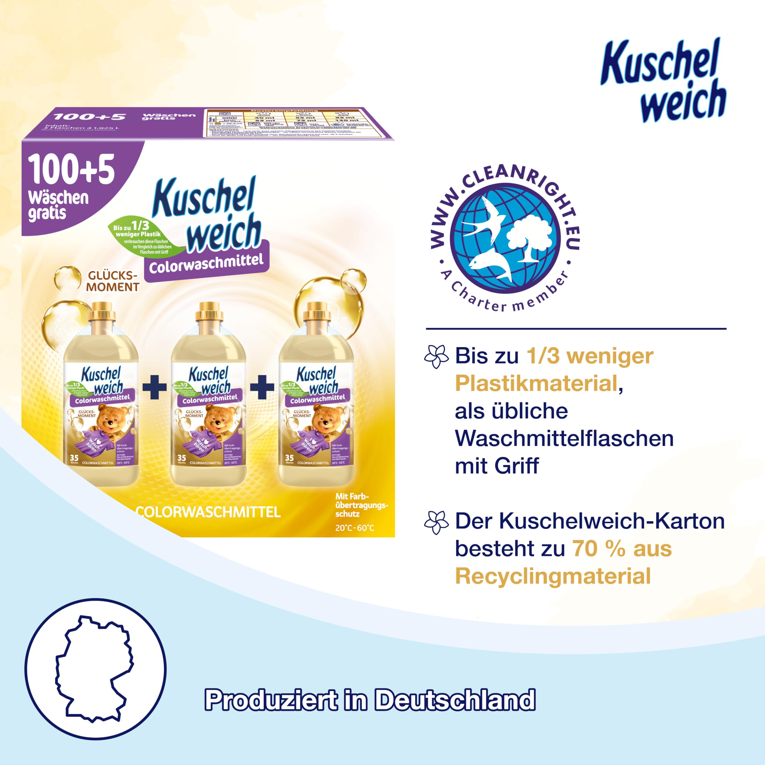 kuschelweich-colorwaschmittel-fl-ssig-gl-cksmoment-5-77-l-f-r-105-w-schen image 5