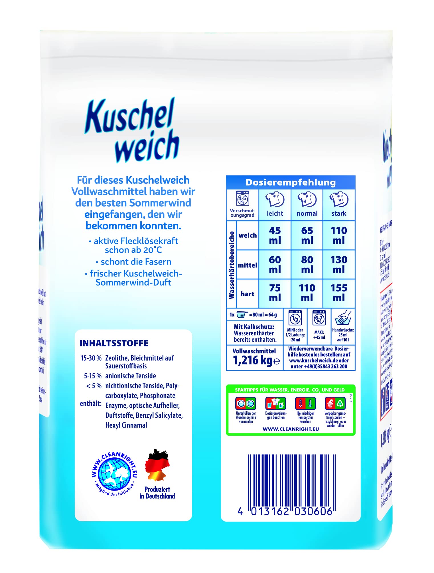 kuschelweich-vollwaschmittel-pulver-sommerwind-1-2-kg-19-w-schen image 7