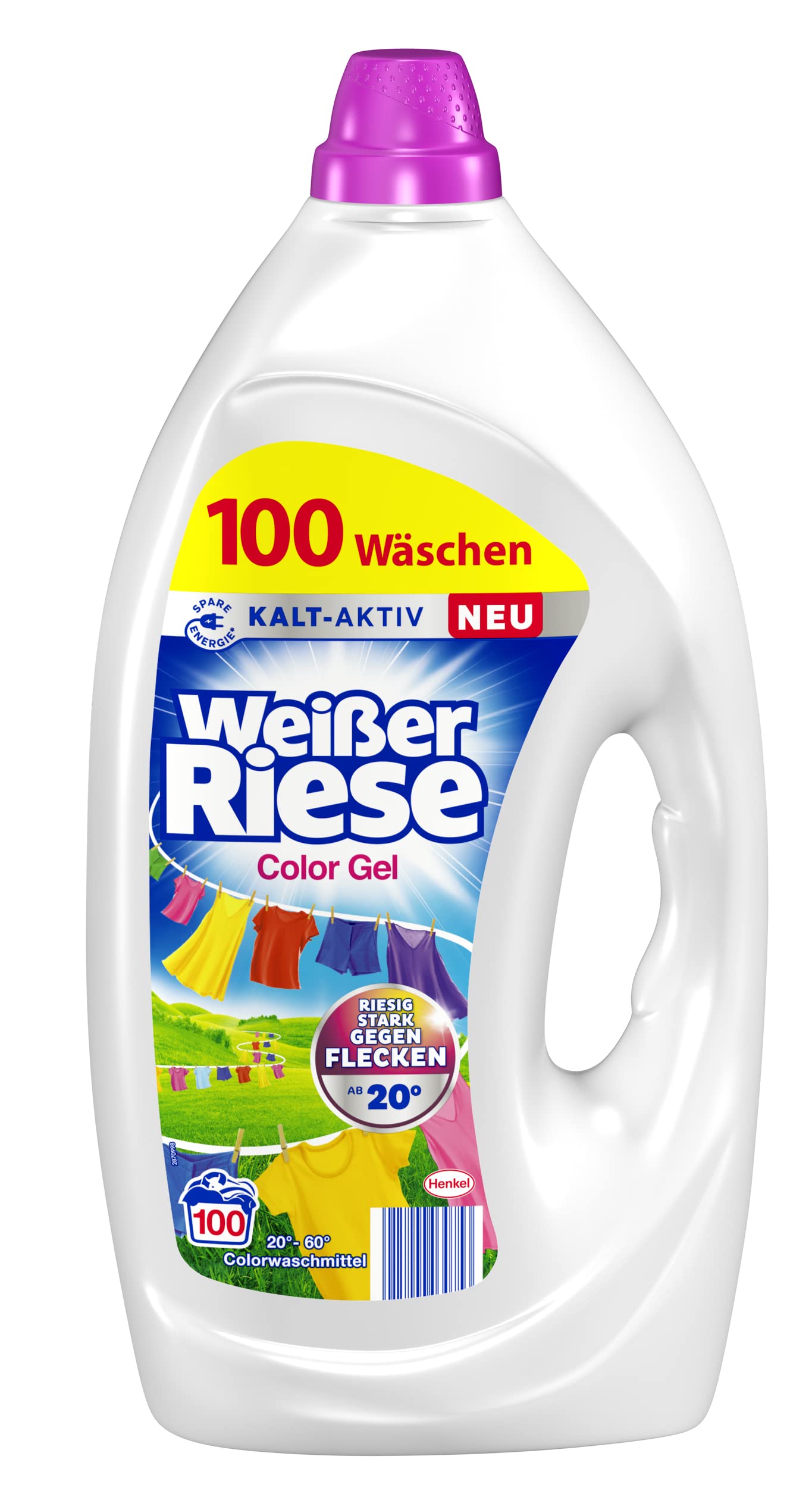 wei-er-riese-color-gel-colorwaschmittel-100-waschladungen image 1