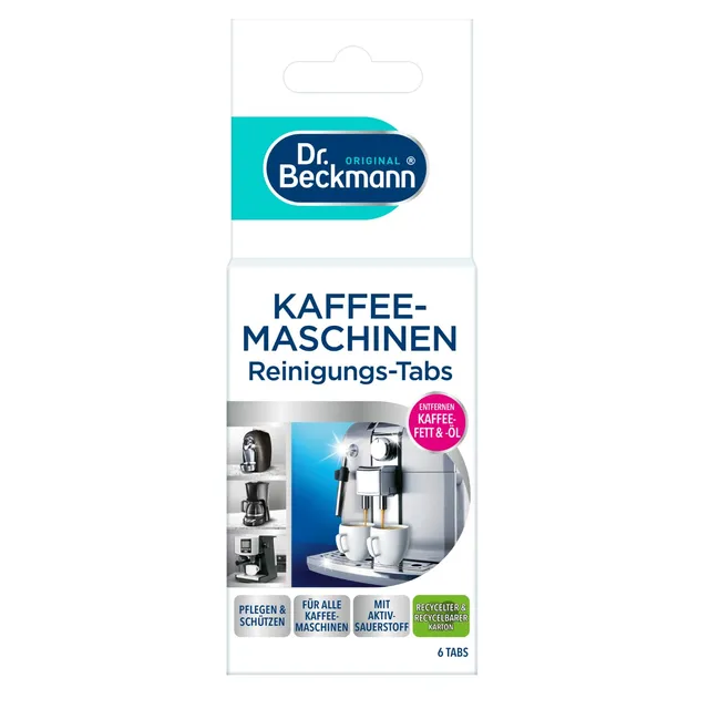 dr-beckmann-kaffeemaschinen-reinigungstabs-6-tabs-mit-aktiv-sauerstoff image 1