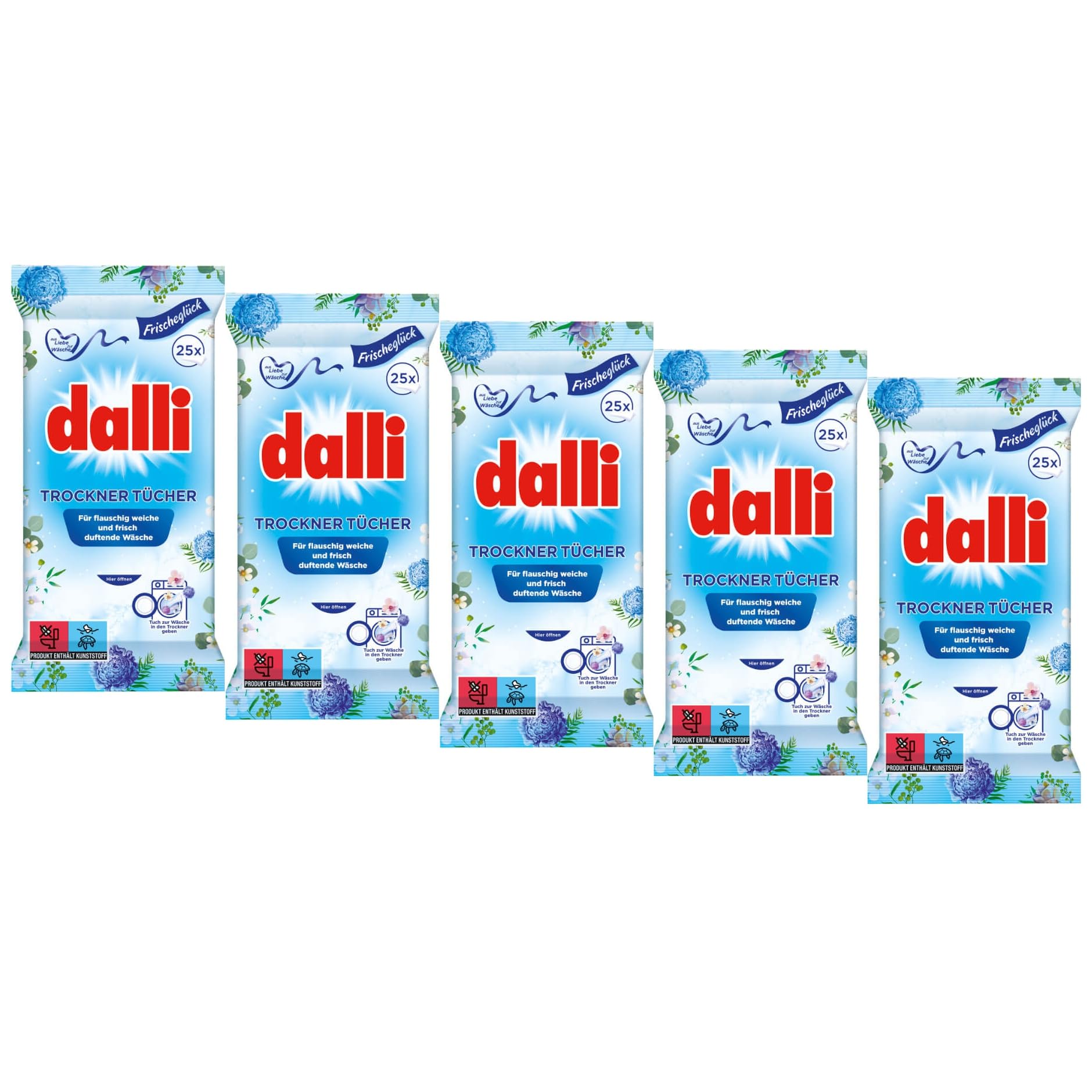 dalli-trockner-t-cher-125-t-cher-5-x-25-f-r-125-vorg-nge image 1