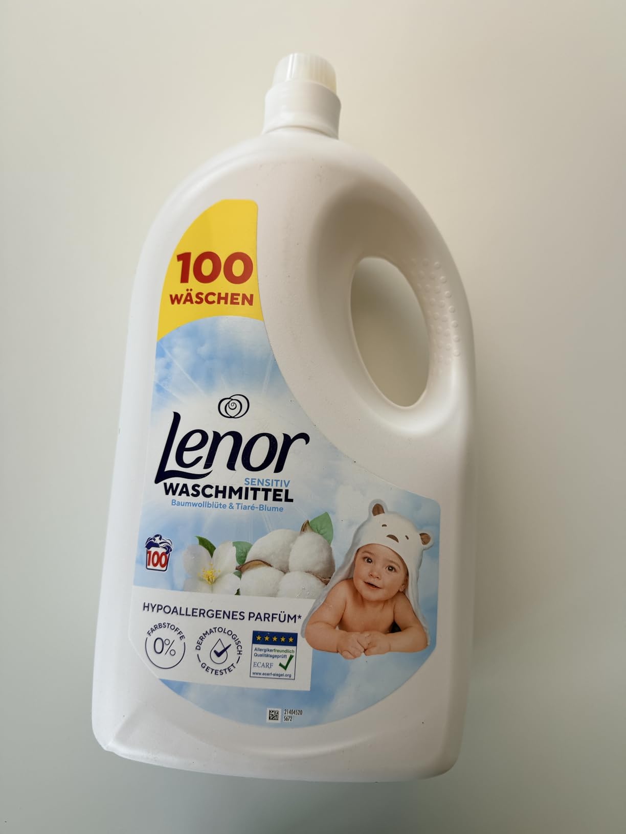 Solides sensibles Waschmittel
