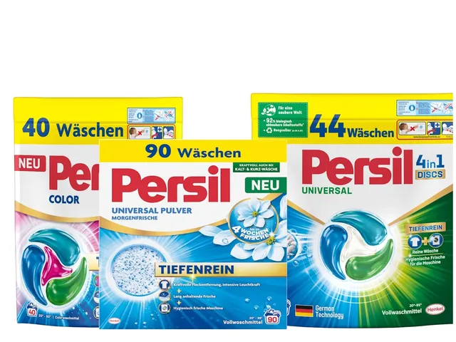 persil-probierpaket-universal-pulver-morgenfrische-4in1-discs-universal-color-wa image 1