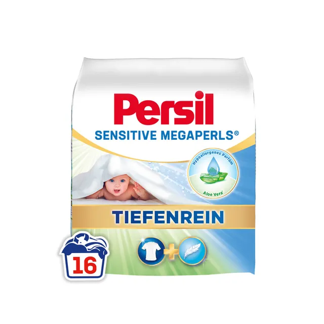 persil-sensitive-megaperls-16-waschladungen-waschpulver image 1